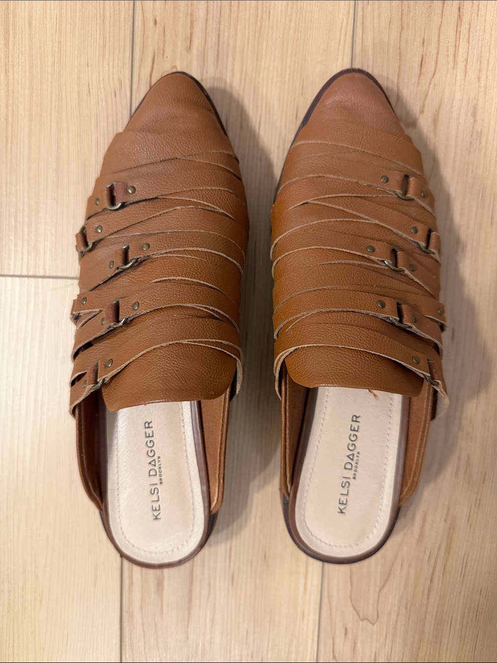Anthropologie Kelsi Dagger Slides Size 9